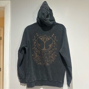 TML Tomorrowland The Book Of Wisdom Event Hoodie Dark Gray Rare Size Small
